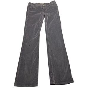 Banana Republic Corduroy Flared Dark Charcoal Pants Womens 30x32 Grunge Hippie